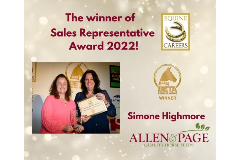 Sales Representative Of The Year Award 2022